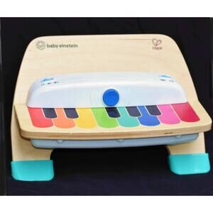Baby Einstein Hape Wooden Piano with Magic Touch Keyboard Two Modes of Play